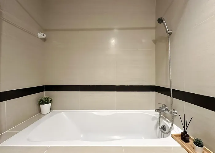 アパート Vibrant Modern 57 Sqm - Ultra Fast Wifi - Bts Thonglor *