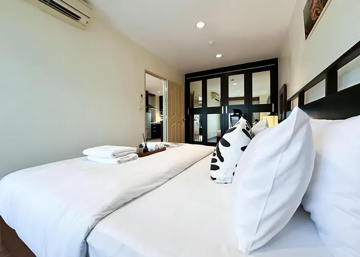 アパート Vibrant Modern 57 Sqm - Ultra Fast Wifi - Bts Thonglor *