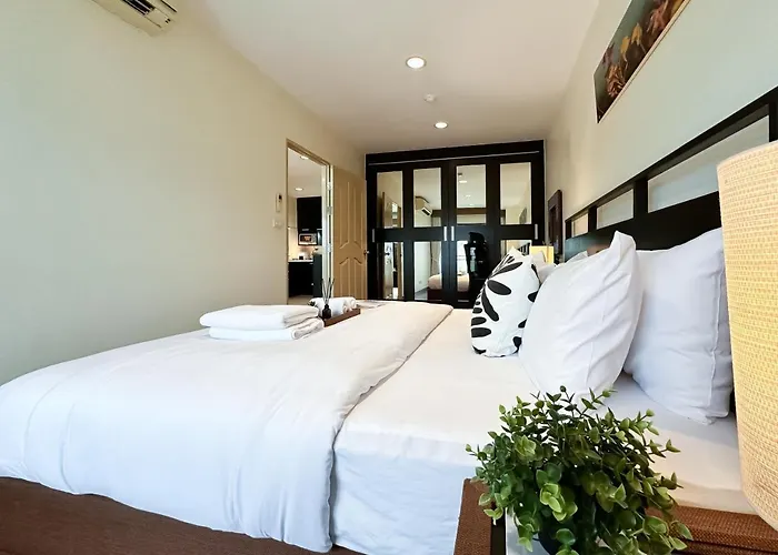 アパート Vibrant Modern 57 Sqm - Ultra Fast Wifi - Bts Thonglor バンコク都