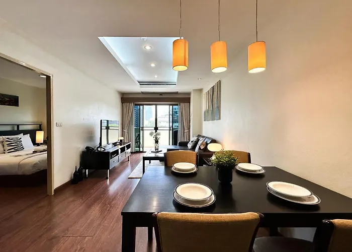 Vibrant Modern 57 Sqm - Ultra Fast Wifi - Bts Thonglor * バンコク都