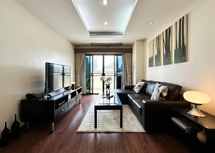 アパート Vibrant Modern 57 Sqm - Ultra Fast Wifi - Bts Thonglor *