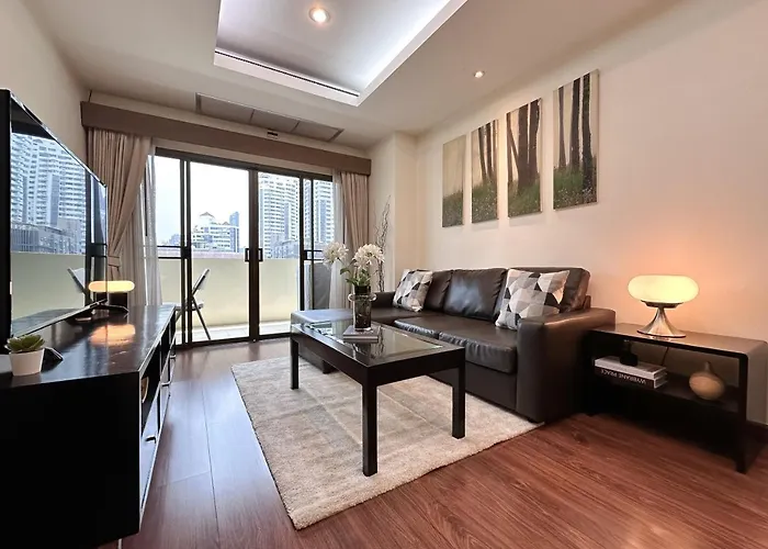 アパート Vibrant Modern 57 Sqm - Ultra Fast Wifi - Bts Thonglor バンコク都