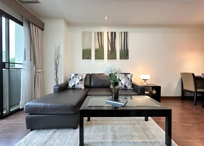 Vibrant Modern 57 Sqm - Ultra Fast Wifi - Bts Thonglor *