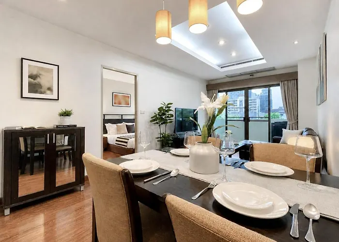 Vibrant Modern 57 Sqm - Ultra Fast Wifi - Bts Thonglor アパート *