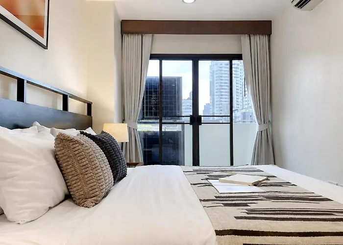 アパート Vibrant Modern 57 Sqm - Ultra Fast Wifi - Bts Thonglor