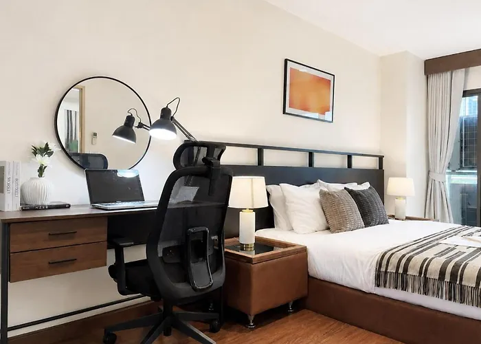 Vibrant Modern 57 Sqm - Ultra Fast Wifi - Bts Thonglor *