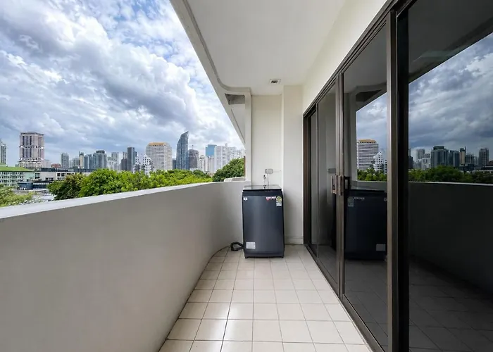 Vibrant Modern 57 Sqm - Ultra Fast Wifi - Bts Thonglor アパート