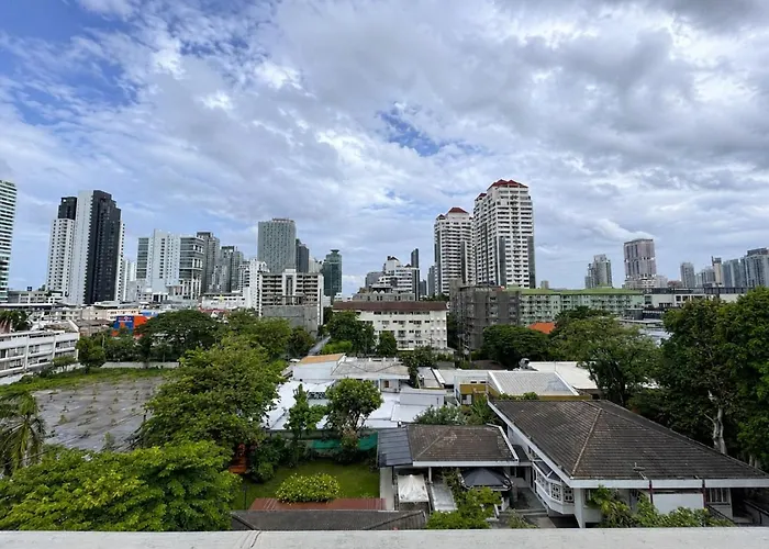アパート Vibrant Modern 57 Sqm - Ultra Fast Wifi - Bts Thonglor *